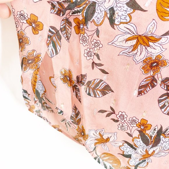 Veronica Beard Mauve pink floral Silk Lowell Blouse Top SZ 2 NWT - Picture 6 of 16